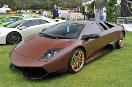 Матовый Lamborghini Murcielago LP 670-4 SV